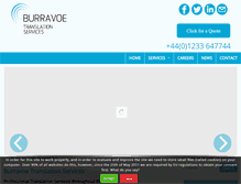 Tablet Screenshot of burravoe.com